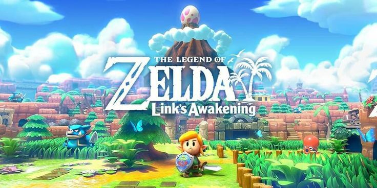 The legend of zelda Link's Awakening